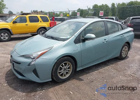 2016 Toyota Prius z USA, uszkodzony, nr VIN JTDKBRFU6G3007769